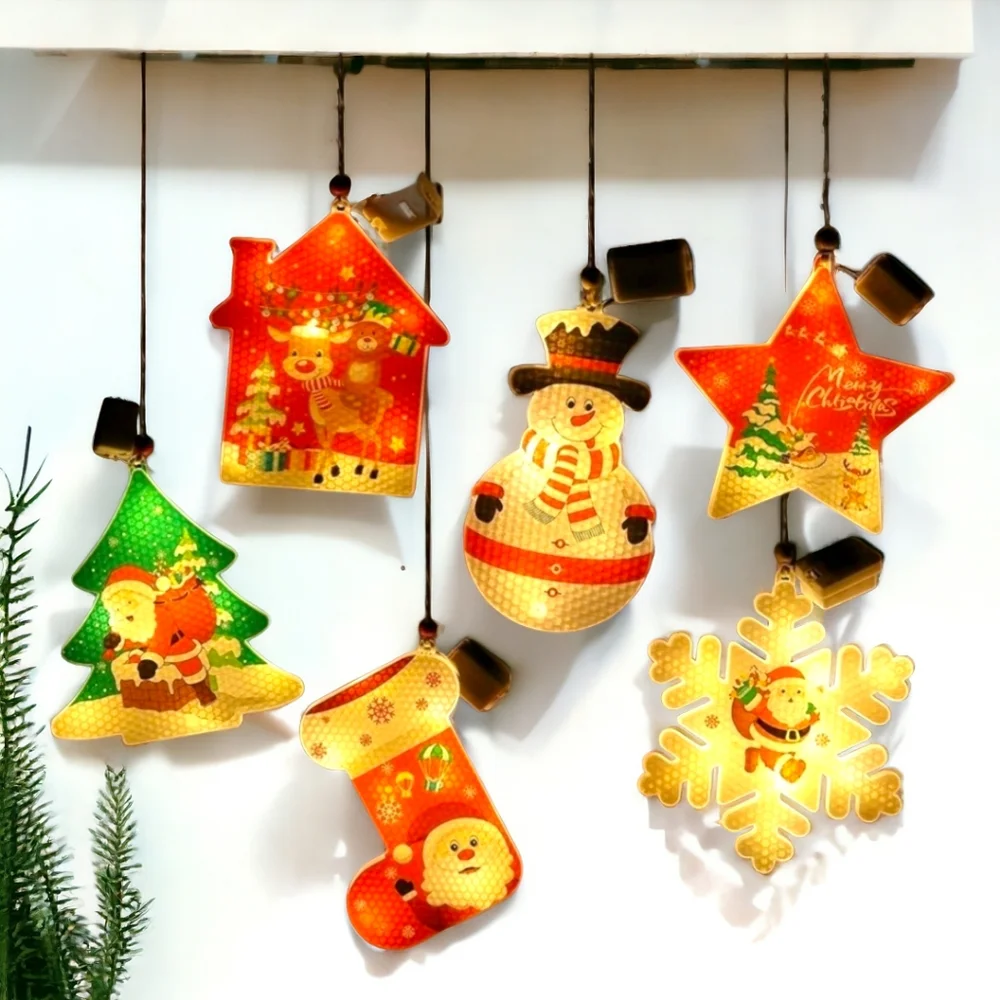 Nostalgic vintage look Christmas decorations garland